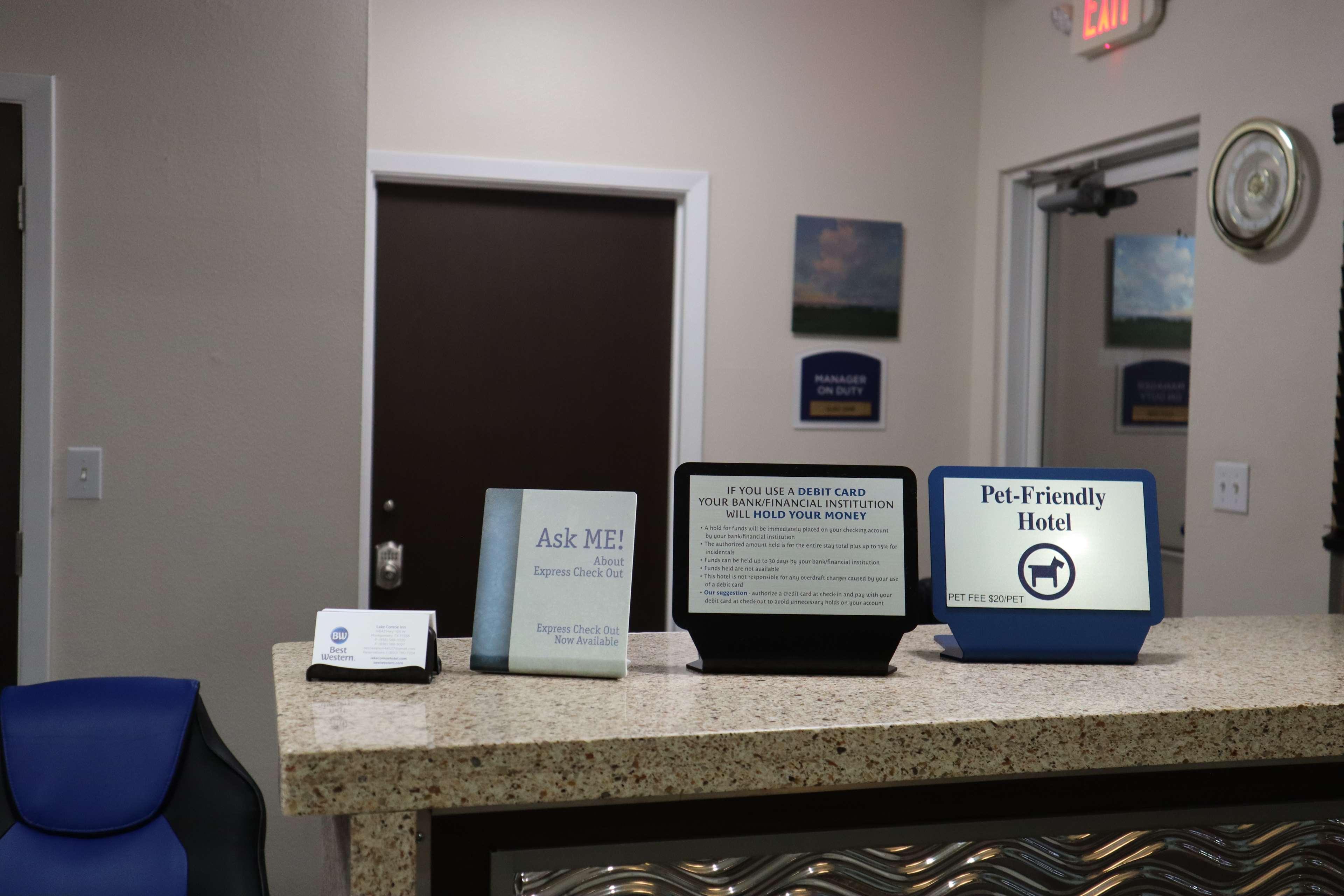 Best Western Lake Conroe Montgomery Eksteriør billede